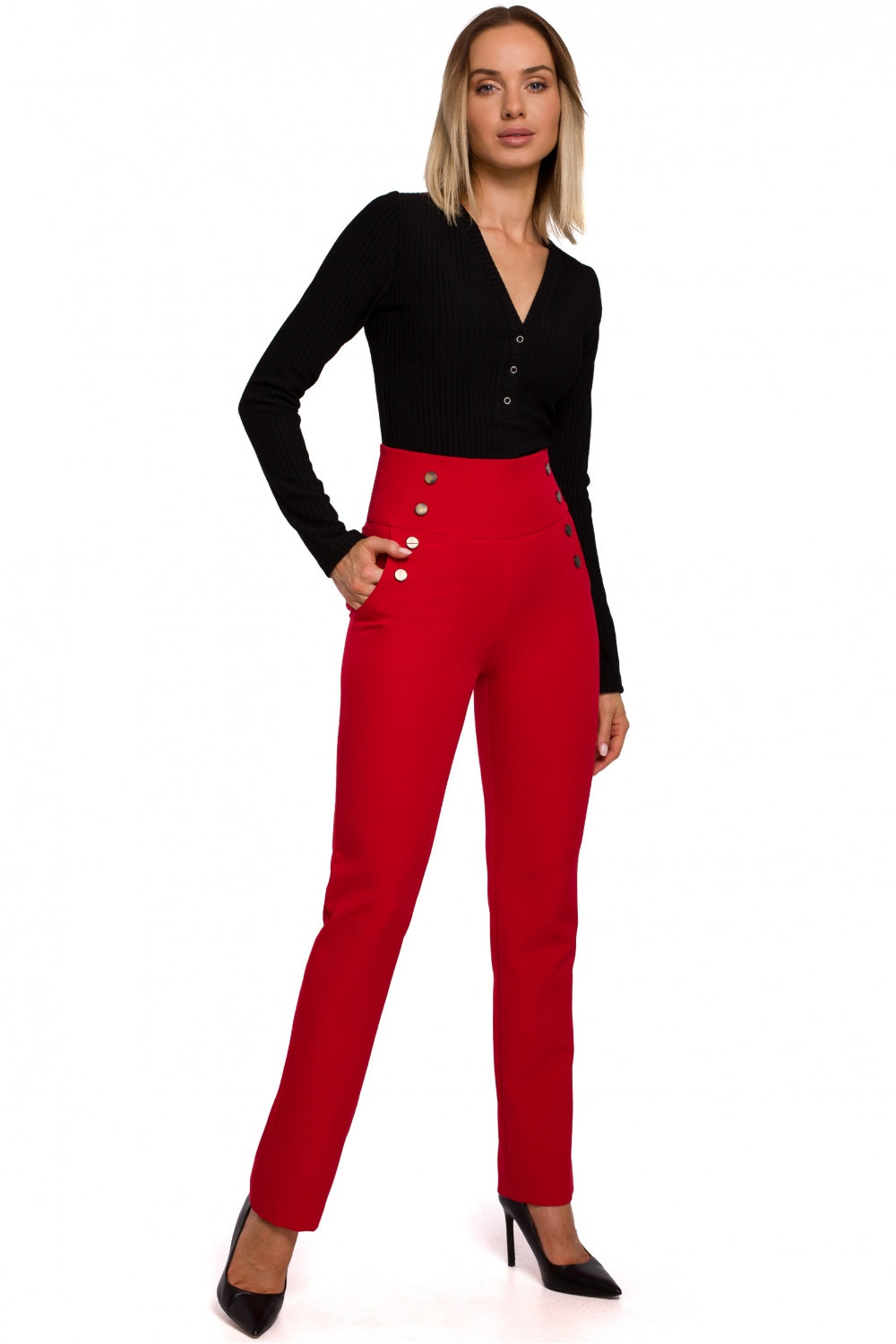 Pantalon femme model 147452 Moe-0