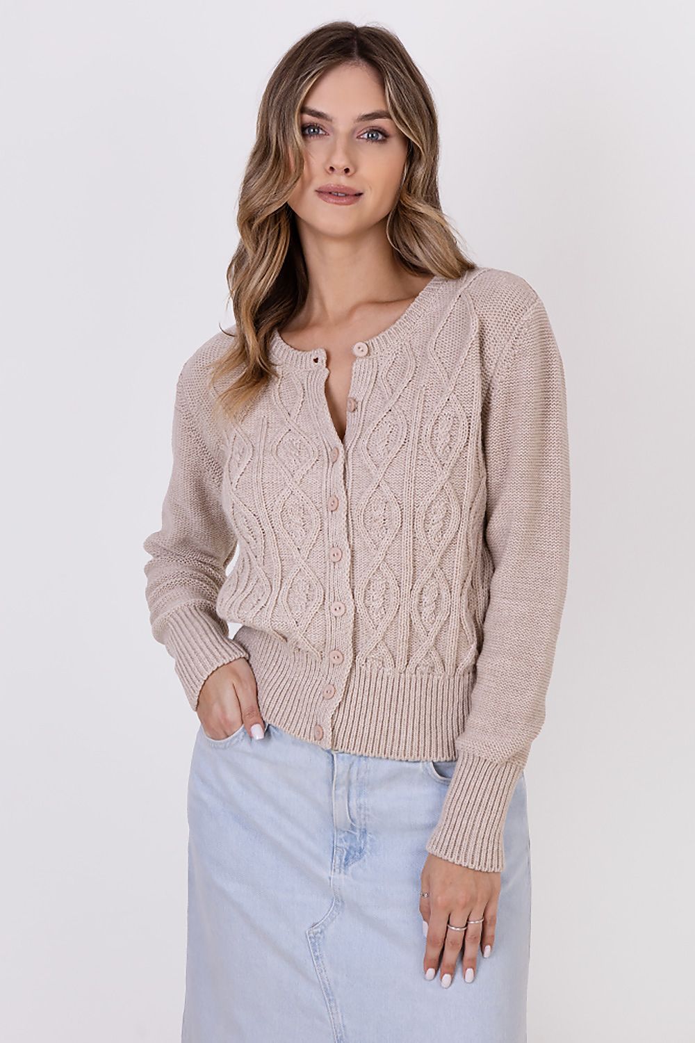 Cardigan model 187272 MKM