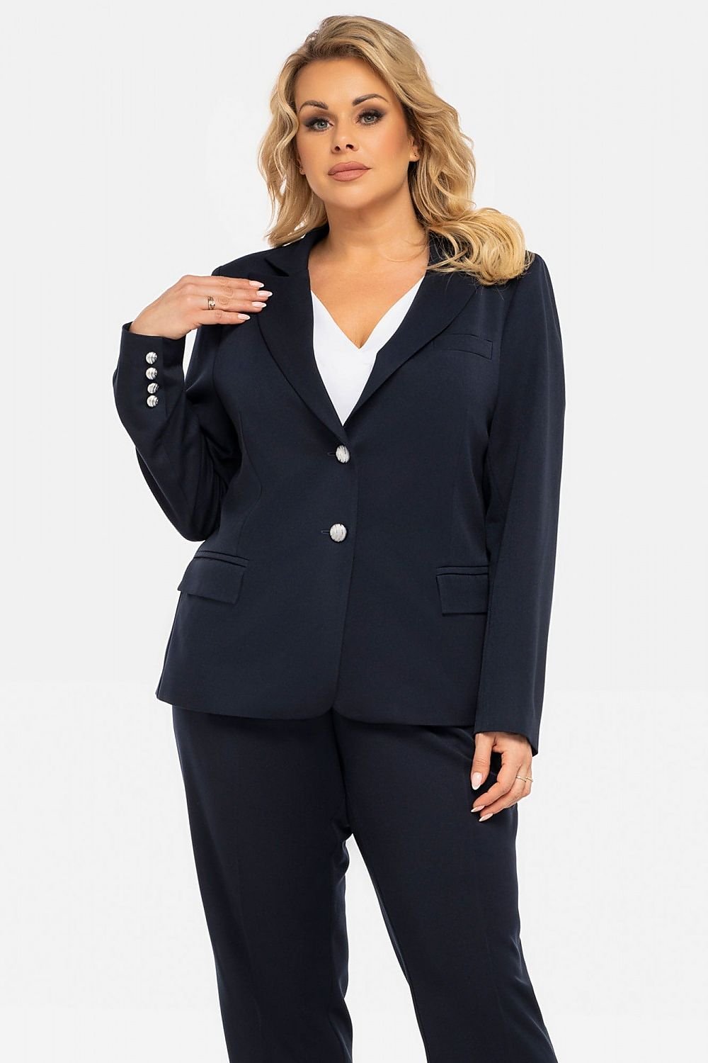 Blazer femme taille plus model 190934 Karko