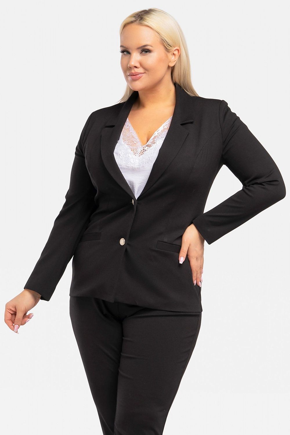 Blazer femme taille plus model 195041 Karko