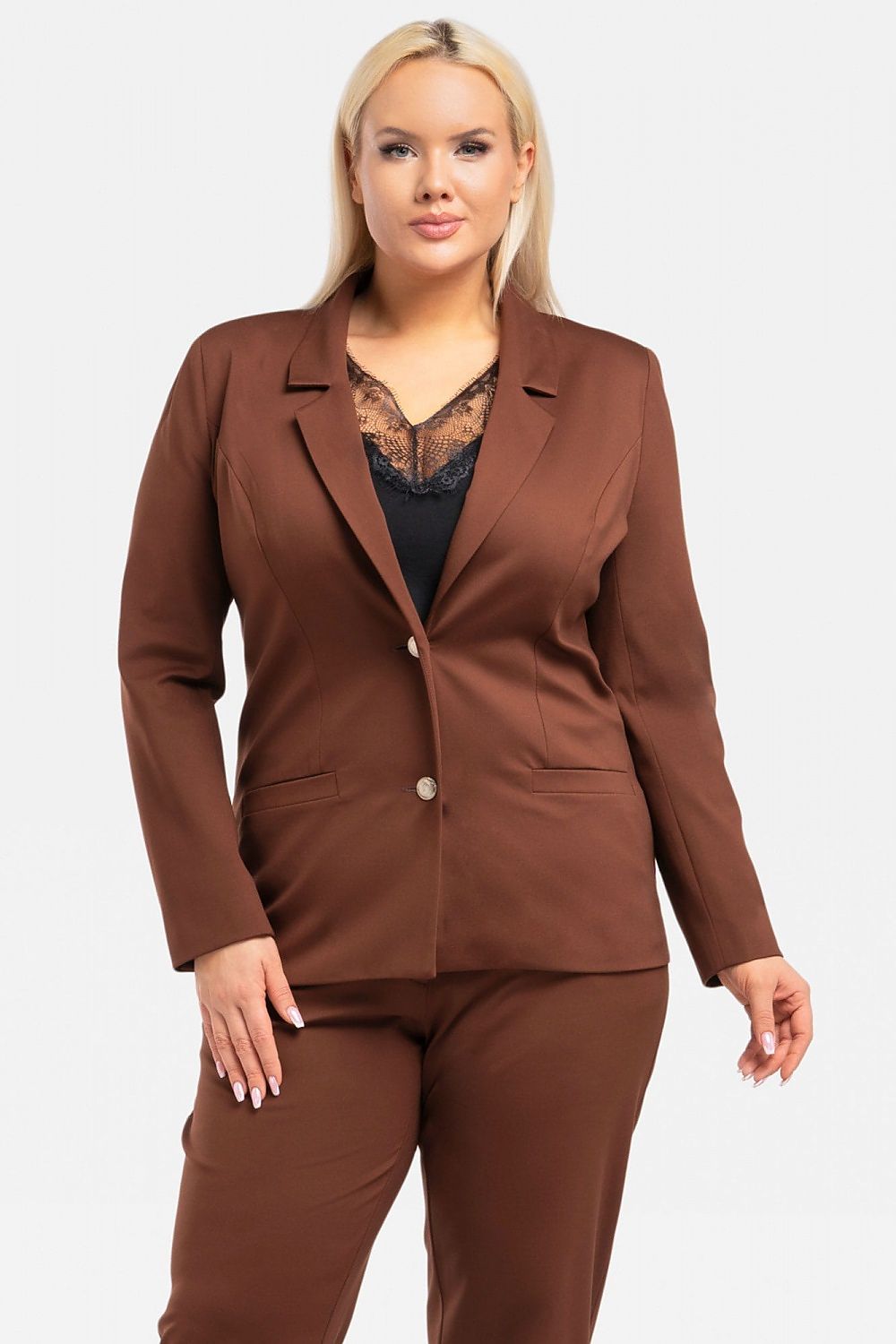 Blazer femme taille plus model 195041 Karko