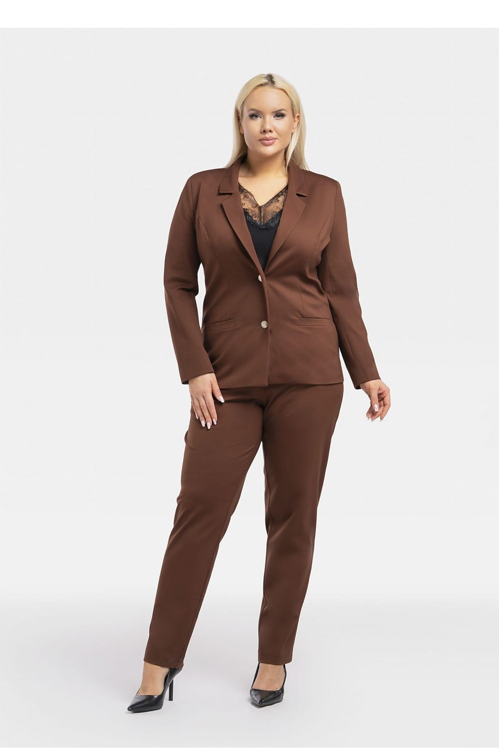 Blazer femme taille plus model 195041 Karko