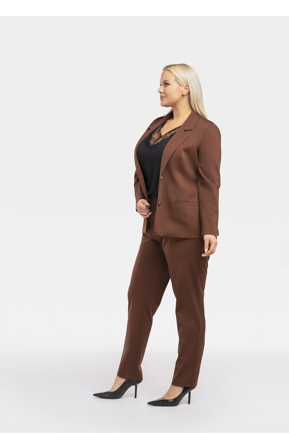 Blazer femme taille plus model 195041 Karko