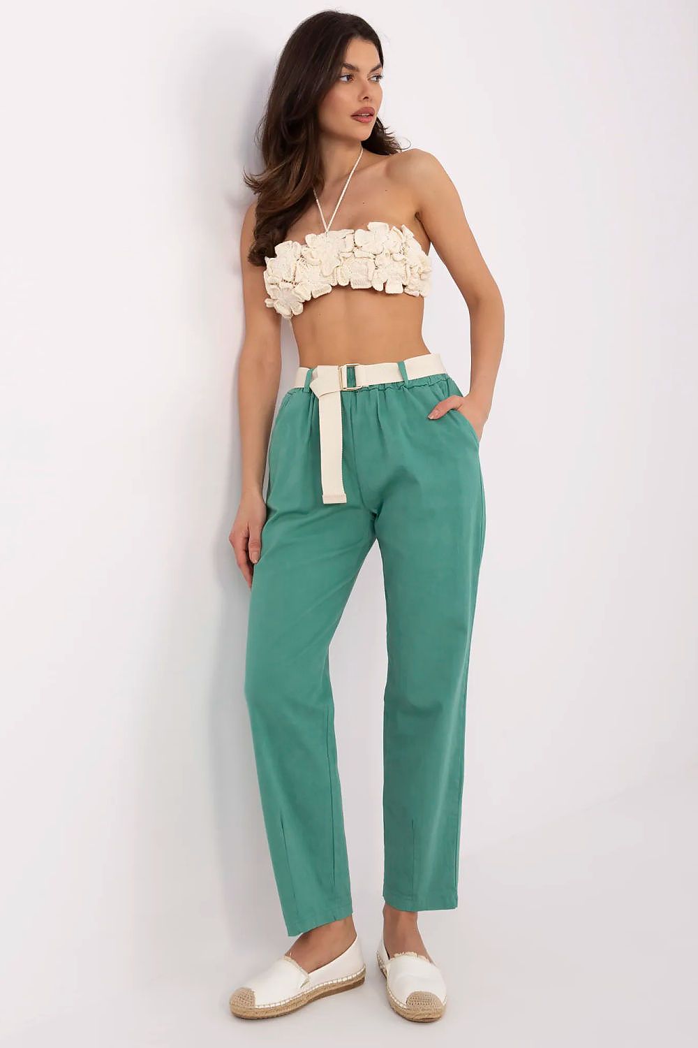  Pantalon femme model 209214 Italy Moda 