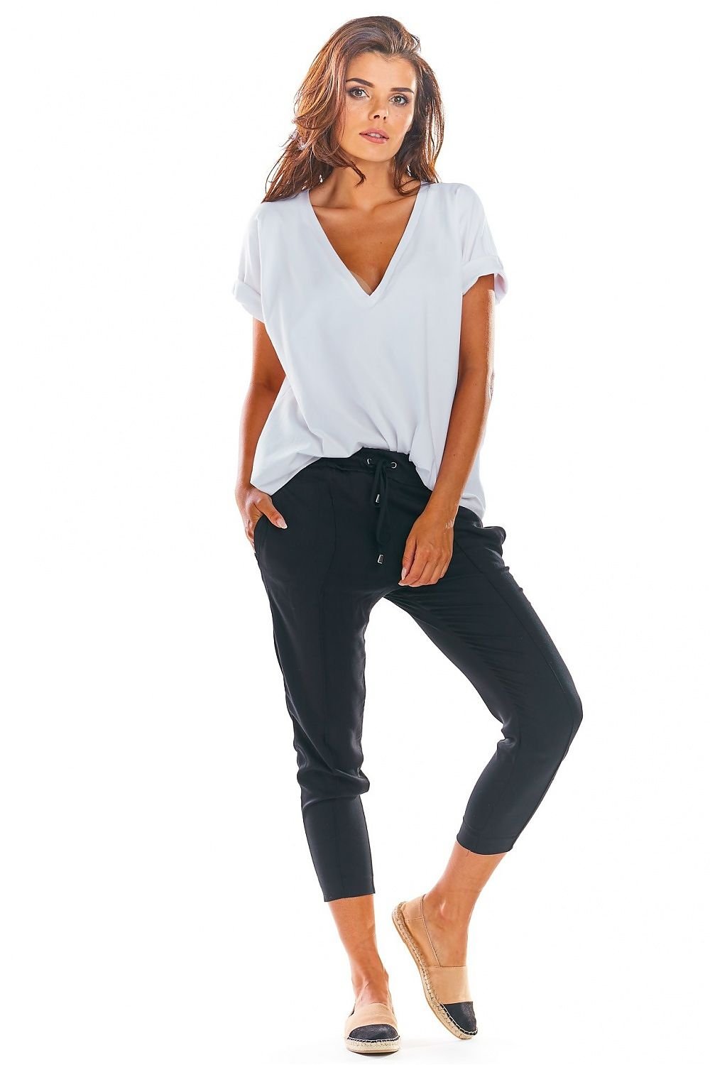 Pantalon femme model 144656 awama