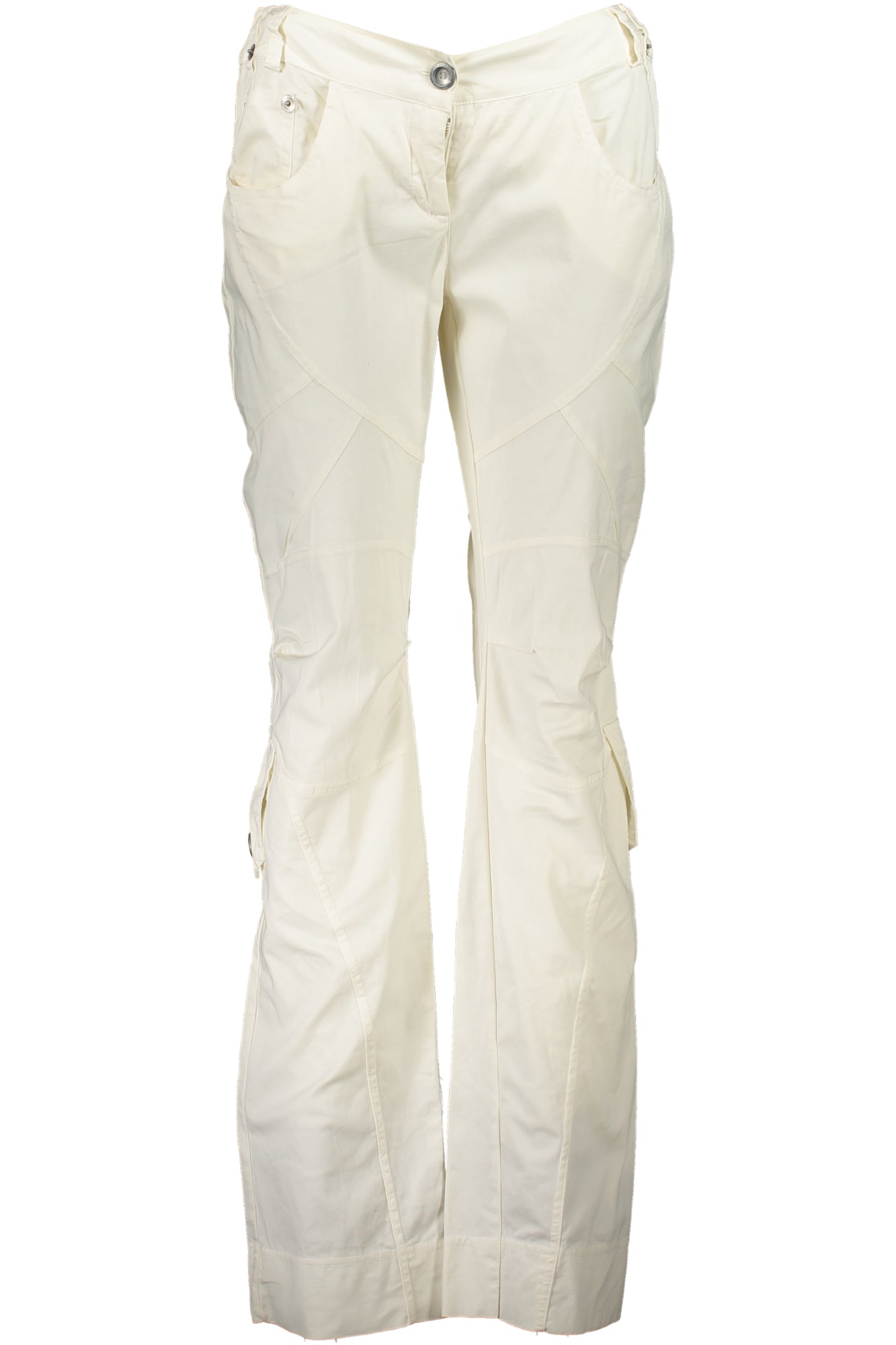 PANTALON FEMME BLANC COUTURE-0