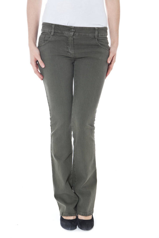 PANTALON FEMME DENNY ROSE VERT-0