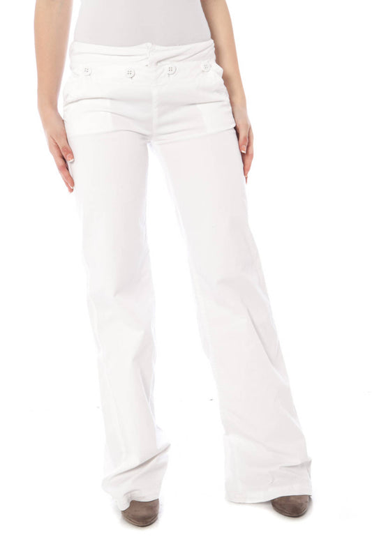 PANTALON FEMME FORNARINA BLANC-0