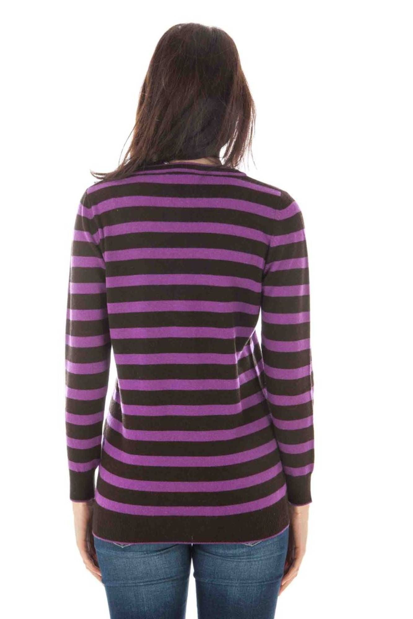 PULL FEMME FRED PERRY VIOLET-1