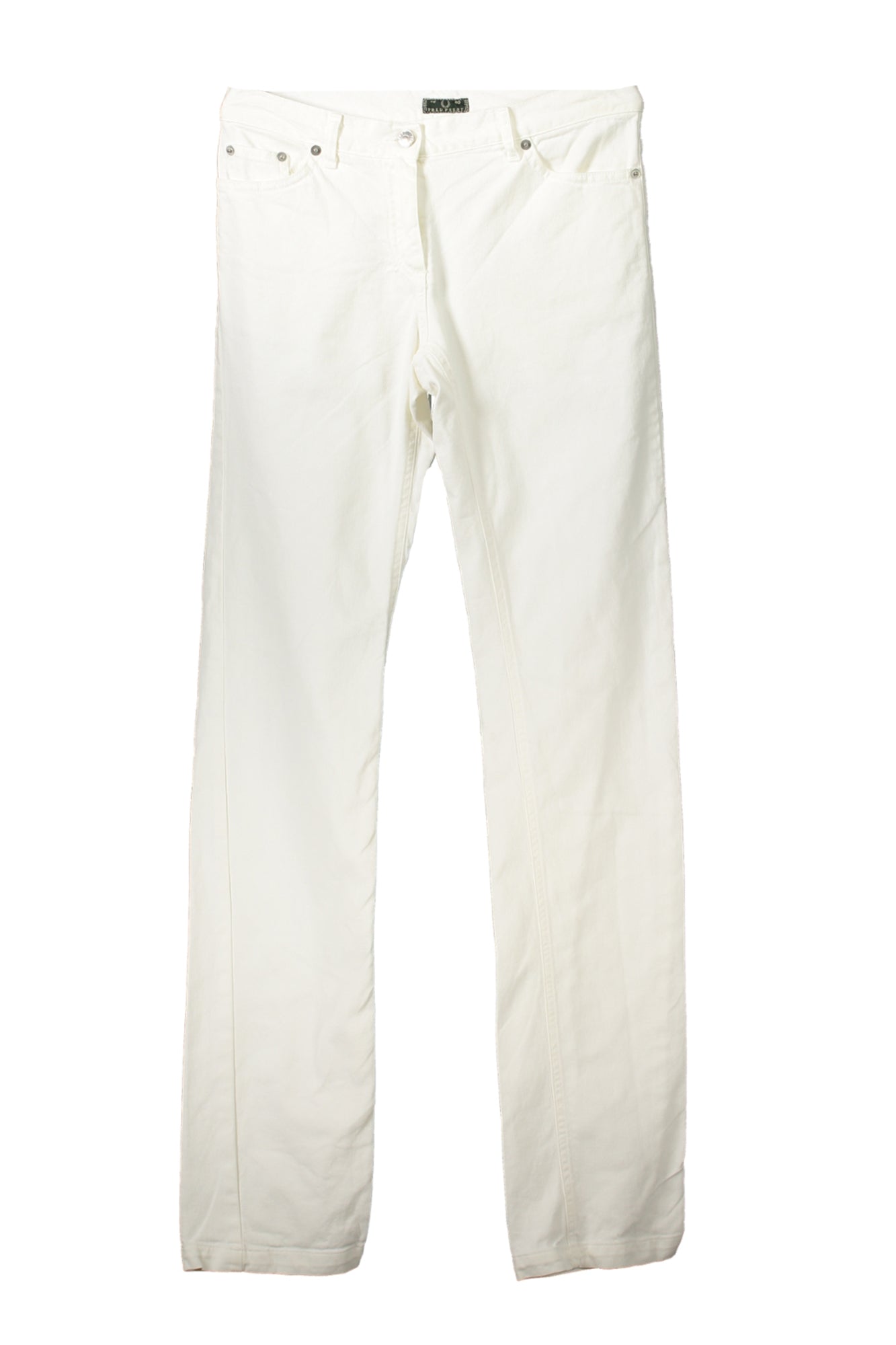 PANTALON FEMME FRED PERRY BLANC-0