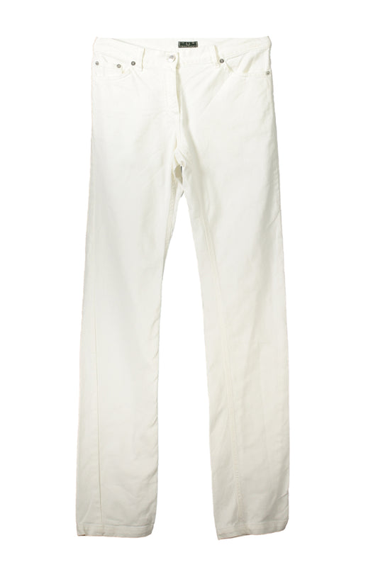 PANTALON FEMME FRED PERRY BLANC-0