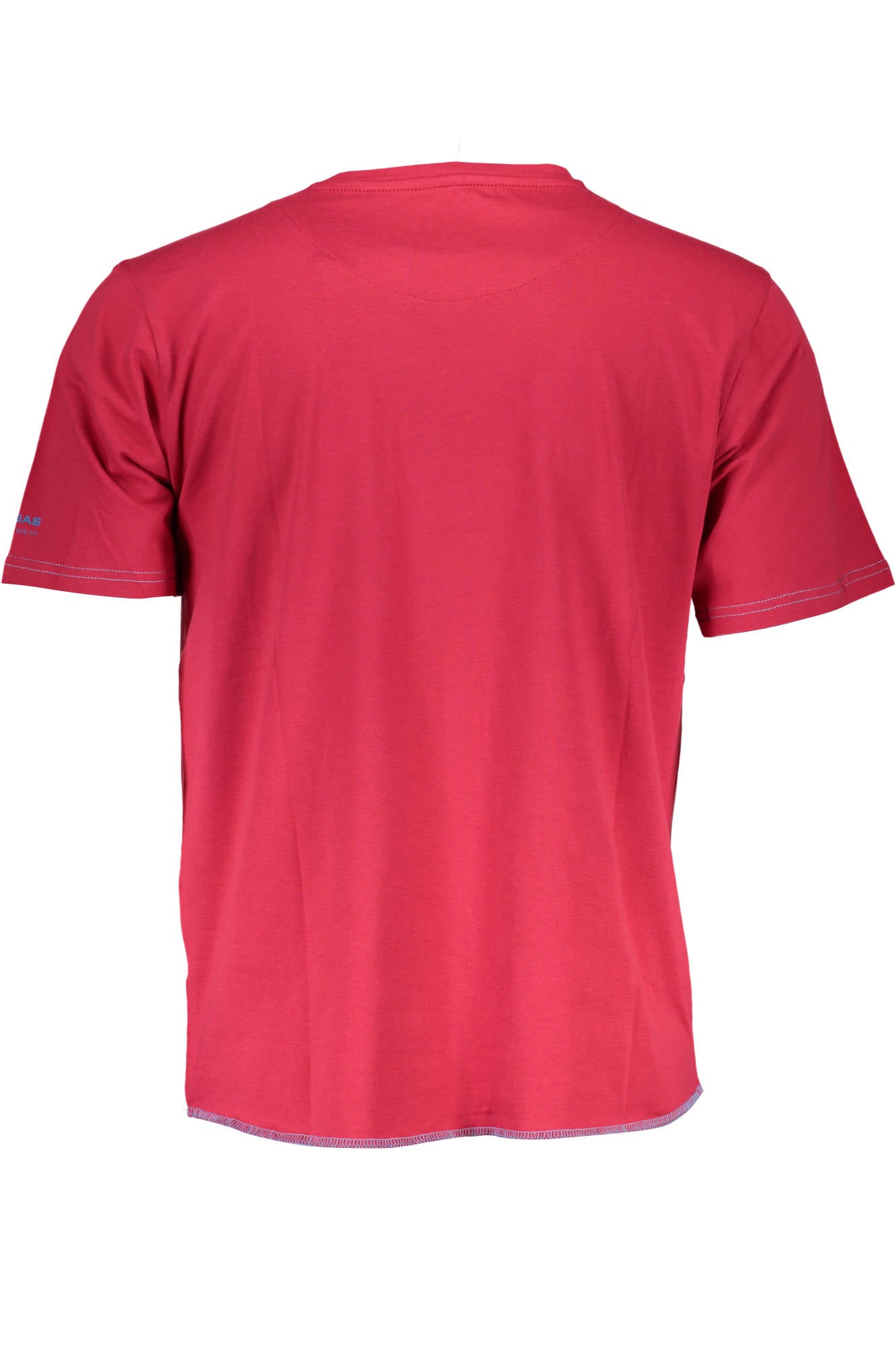 GAZ ROUGE T-SHIRT MANCHES COURTES HOMME-1