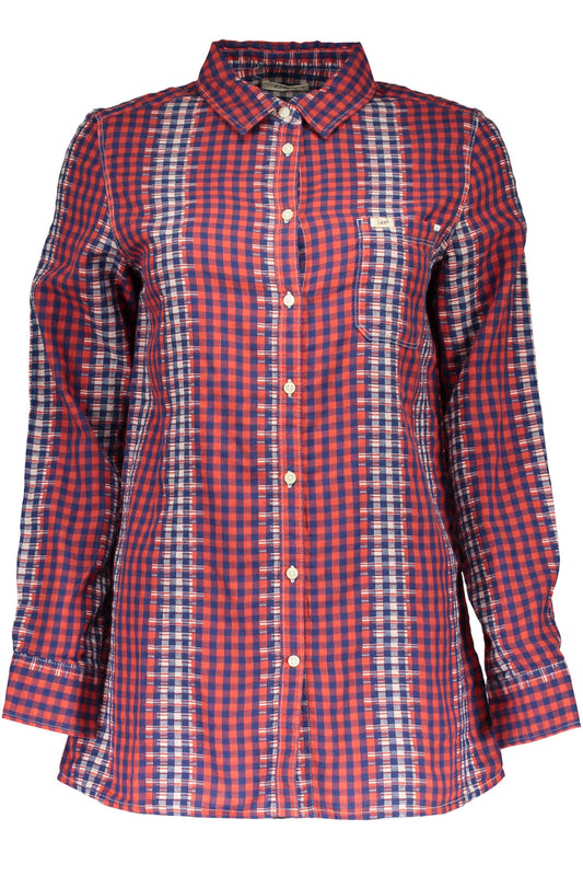 CHEMISE HOMME ROUGE À MANCHES LONGUES LEE-0