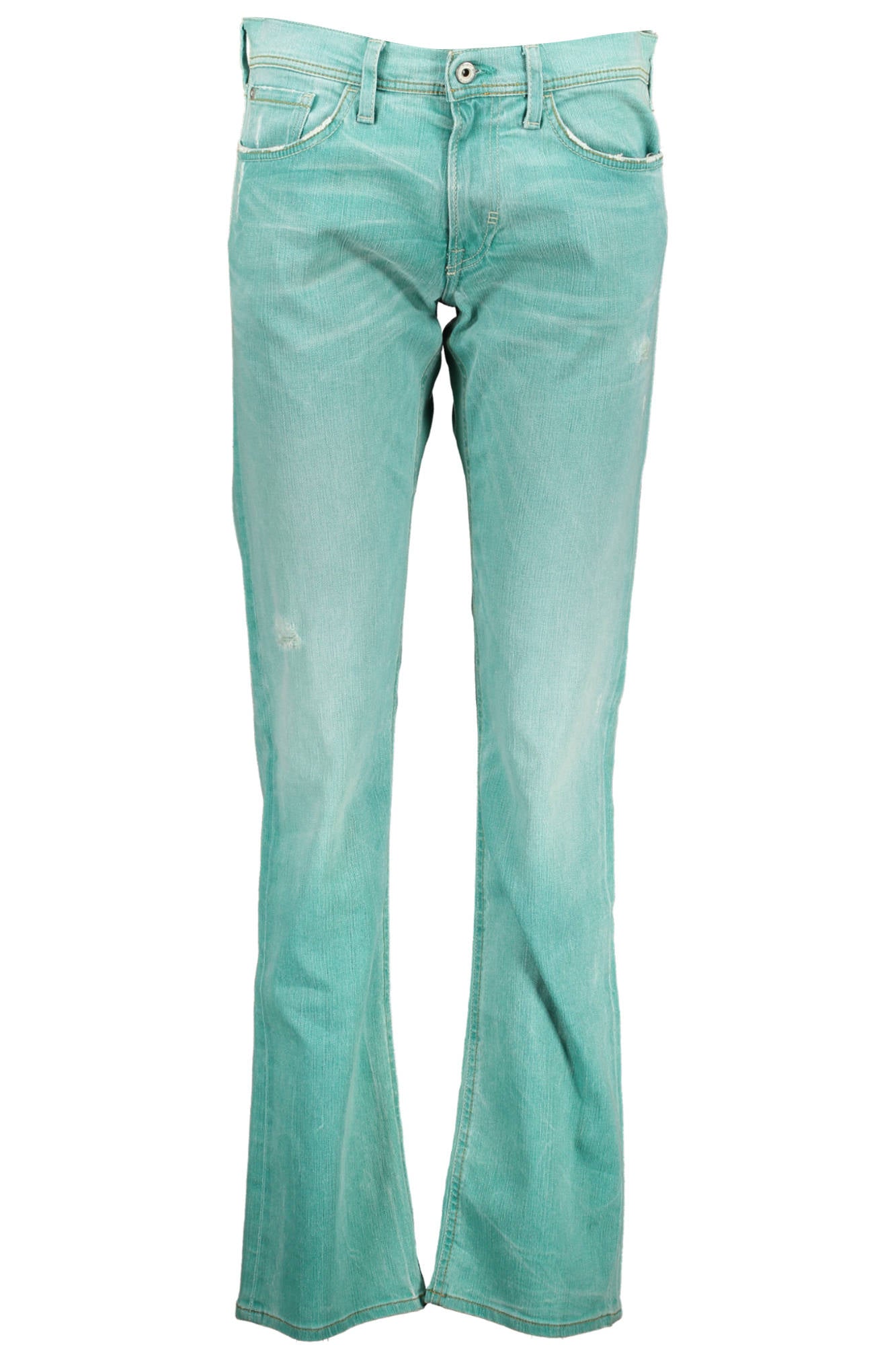 MELTIN&#39;POT JEANS DENIM VERT HOMME-0