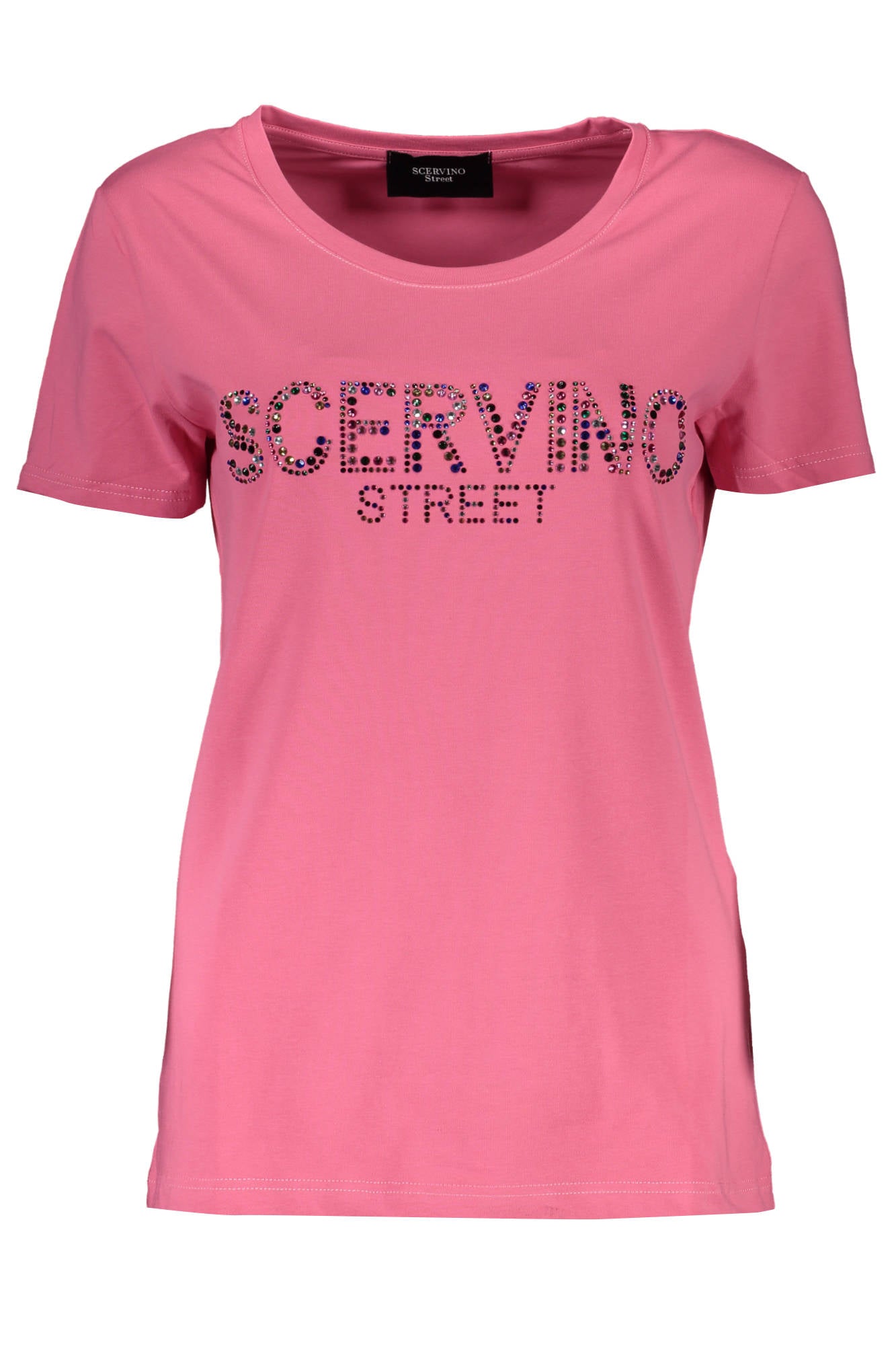 T-SHIRT MANCHES COURTES FEMME SCERVINO STREET ROSE-0