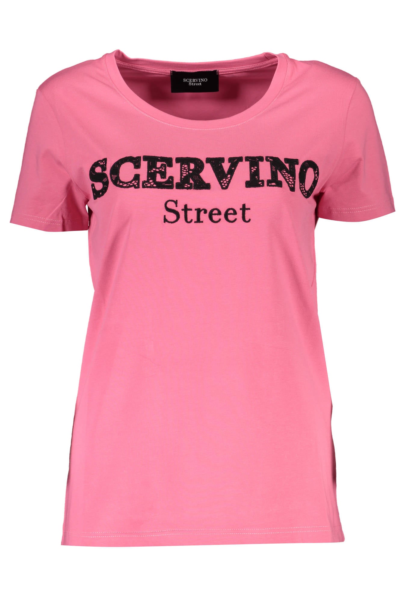 T-SHIRT MANCHES COURTES FEMME SCERVINO STREET ROSE-0