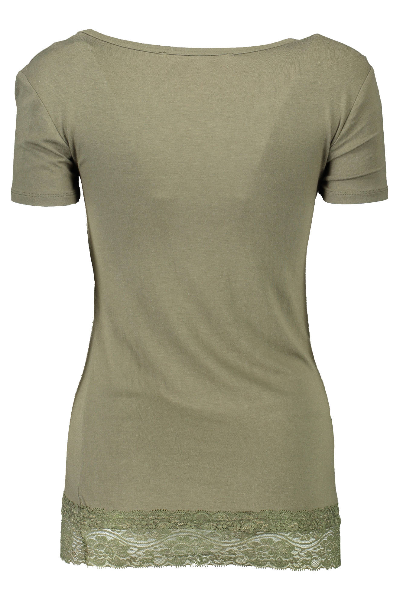 T-SHIRT FEMME MANCHES COURTES SILVIAN HEACH VERT-1