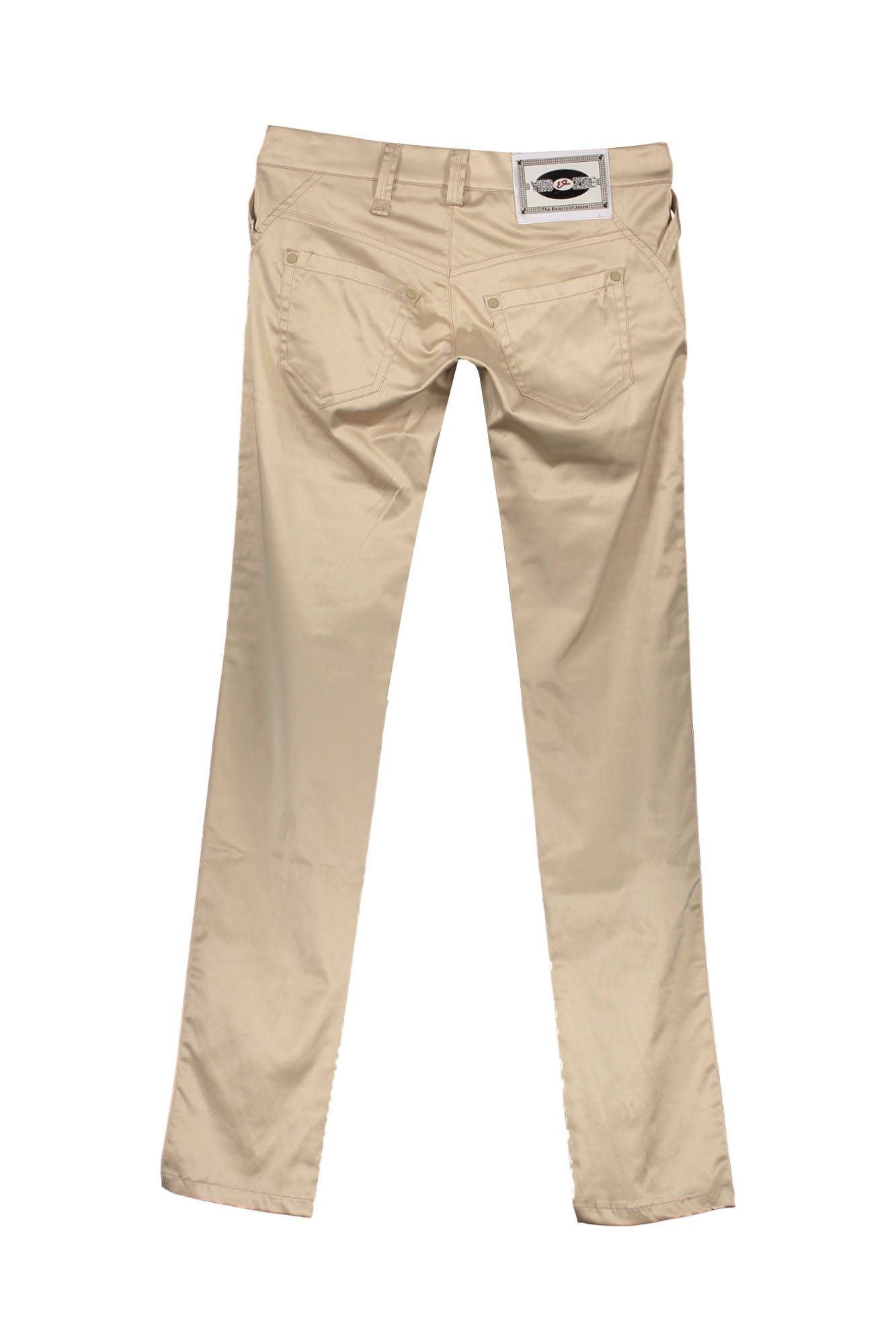 PANTALON FEMME YES ZEE BEIGE-1